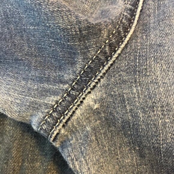 Pilcro & the Letterpress Skinny Jeans 28 Dark Wash Anthropologie - Picture 6 of 8